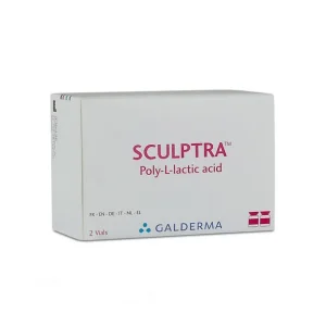 Sculptra (2 vials) - Booster-Effekt für natürlichen Kollagenaufbau